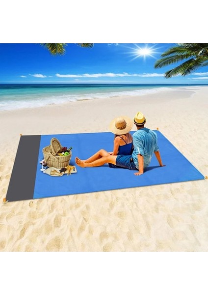 Ordu Yeşili Tarzı 200X210CM 2x2.1m Su Geçirmez Cep Plaj Battaniyesi Katlanır Kamp Mat Yatak Taşınabilir Hafif Mat Açık Mat Kum Plaj Mat (Yurt Dışından) fiyatları