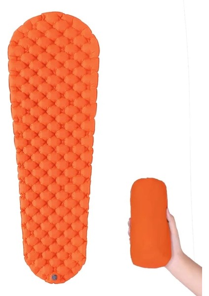 Mavi Hava Yastığı Stili Rooxin Açık Uyku Pedi Kamp Pedi Ultra Hafif Taşınabilir Şişme Kamp Pedi Neme Dayanıklı Yumurta Tipi Tpu Şişme Ped (Yurt Dışından) modelleri