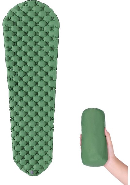 Mavi Hava Yastığı Stili Rooxin Açık Uyku Pedi Kamp Pedi Ultra Hafif Taşınabilir Şişme Kamp Pedi Neme Dayanıklı Yumurta Tipi Tpu Şişme Ped (Yurt Dışından) indirimleri