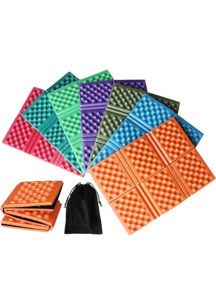 Rastgele Renk Stili Açık Katlanır Su Geçirmez Kamp Mat Neme Dayanıklı Yürüyüş Oturma Minderi Yastık Köpük Plaj Turist Taşınabilir Ped (Yurt Dışından)