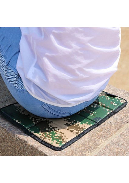 Mavi Bir Stil Yeni Oxford Kumaş Katlanır Kamp Mat Taşınabilir Açık Su Geçirmez Köpük Oturma Pedi Plaj Mat Kirli Yürüyüş Önlemek Küçük Koltuk Pedi (Yurt Dışından)