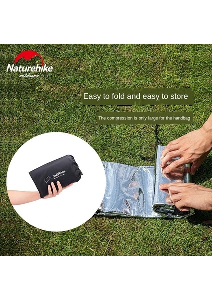 S 125X200CM Stili Naturehike Kamp Mat Açık Su Geçirmez Pe Alüminyum Folyo Çadır Mat Katlanır Plaj Yer Yatağı Kamp Nem Geçirmez Mat (Yurt Dışından) fırsatları