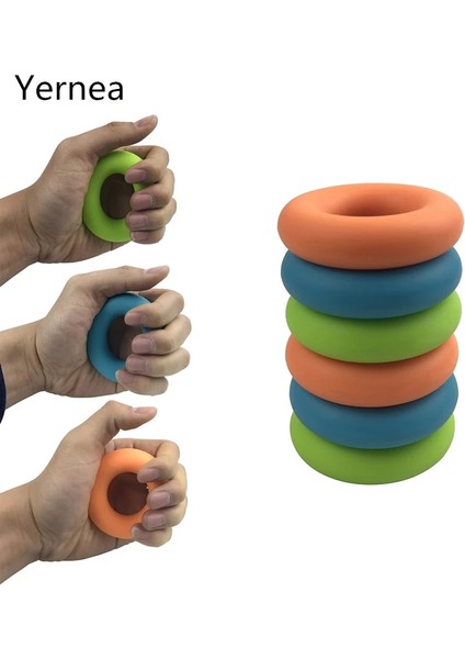 Turuncu Tarzı Fitness 30LB 40LB 50LB Mukavemet El Kavrama Kas Gücü Eğitimi Silikon Kolay Taşıyıcı El Sapları Fitness Silico Ring Egzersiz Aleti (Yurt Dışından) fiyatları