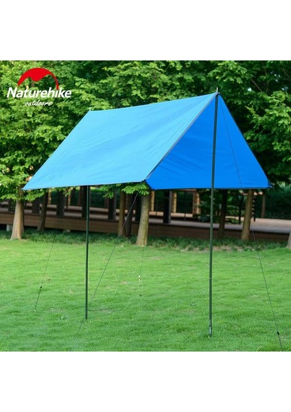 Mavi 4 Kişilik Tarzı Naturehike Kamp Mat Açık Su Geçirmez Çadır Ayak Izi Mini Tuzak Güneş Gölge Plaj Battaniyesi Oxford Zemin Tentesi (Yurt Dışından)