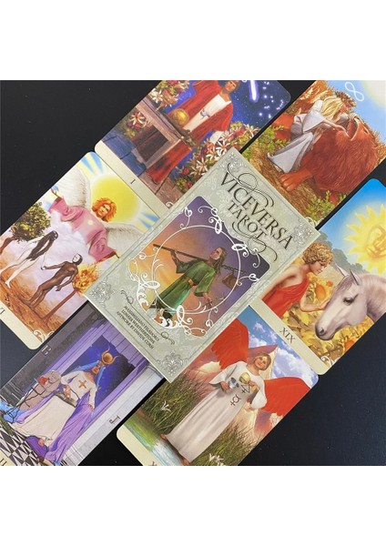 Chaoduo Shop TT40 Tarzı Yeni Tarot Güverte Oracles Kartları Yıl Gizemli Kehanet Çarkı Kadınlar Kızlar Için Tarot Kartları Kız Kartları Oyunu Masa Oyunları (Yurt Dışından)