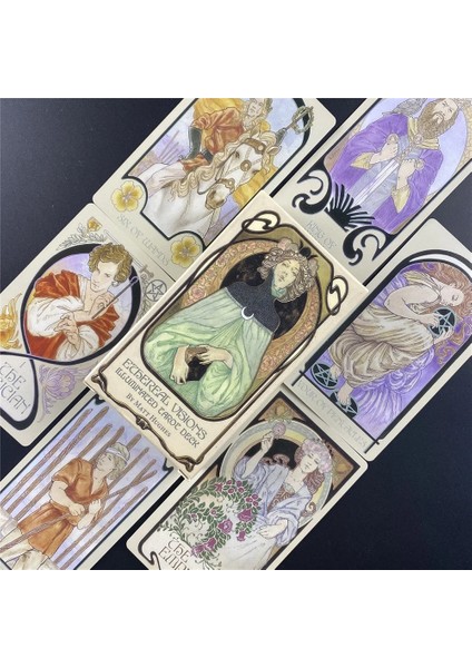 Chaoduo Shop TT40 Tarzı Yeni Tarot Güverte Oracles Kartları Yıl Gizemli Kehanet Çarkı Kadınlar Kızlar Için Tarot Kartları Kız Kartları Oyunu Masa Oyunları (Yurt Dışından)