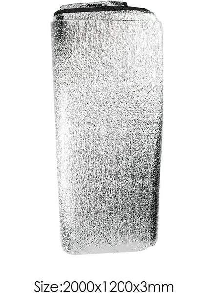 1.2MX2M Stili Su Geçirmez Alüminyum Folyo Eva Kamp Mat Katlanabilir Uyku Plaj Yatağı Açık Kamp Mat Pad 2 Boyut 1 ~ 1.2X2M (Yurt Dışından)