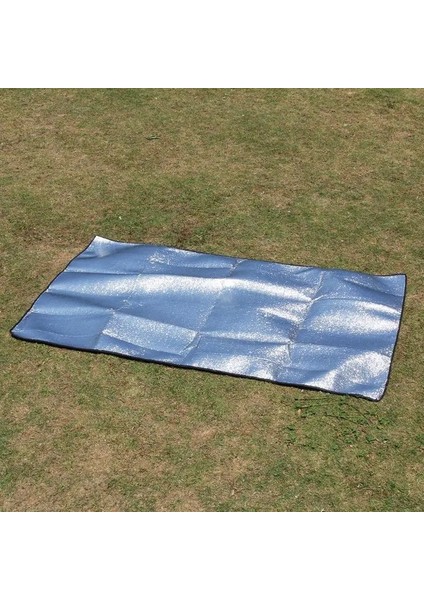 1.2MX2M Stili Su Geçirmez Alüminyum Folyo Eva Kamp Mat Katlanabilir Uyku Plaj Yatağı Açık Kamp Mat Pad 2 Boyut 1 ~ 1.2X2M (Yurt Dışından)