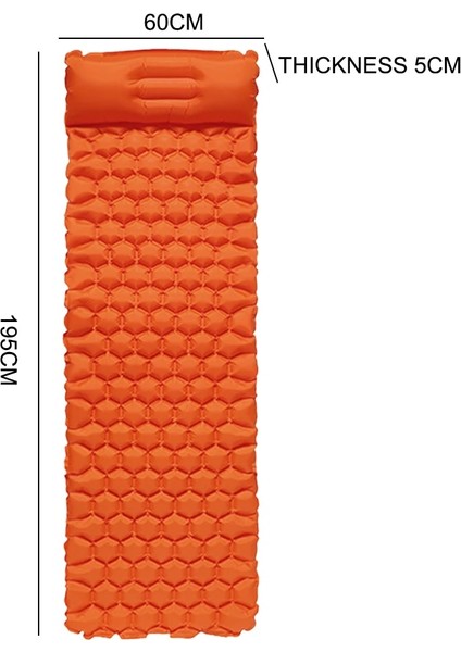 Yeşil Stil Şişme Yatak Ultralight Uyku Pedi Kamp Yürüyüş Mat Hava Yatağı Katlanır Yatak Seyahat Uyku Matı ile Saklama Çantası (Yurt Dışından)