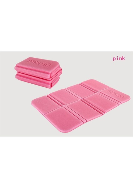 Pembe Tarzı Menfly Plaj Kamp Mat Katlanabilir Taşınabilir Küçük Paspaslar Su Geçirmez Neme Dayanıklı Ped Açık Xpe Katlanır Yastık (Yurt Dışından)
