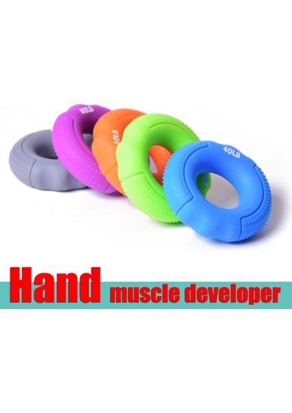 Mavi Stil Silikon Ayarlanabilir El Kavrama Lb Kavrama Yüzük Parmak Önkol Eğitmen Karpal Genişletici Kas Egzersiz Egzersiz Gym Fitness (Yurt Dışından) fırsatları