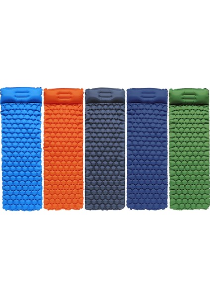 C Tarzı Açık Şişme Hava Yatağı Ultra Hafif Kamp Mat Yürüyüş Hava Plaj Minderi Taşınabilir Uyku Mat Nem Geçirmez Su Geçirmez Ped (Yurt Dışından) fırsatları