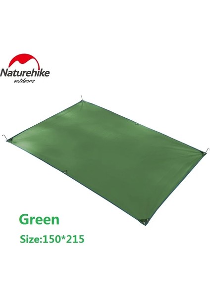 Turuncu Küçük Stil Naturehike Kamp Mat Çadır Zemin Örtüsü Kanopi Pergola Kanopi 6 Delikli Oxford Kumaş Mat (Yurt Dışından)