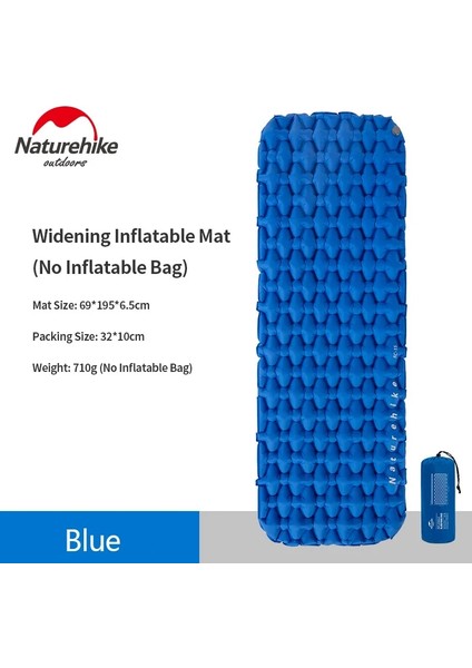 Chaoduo Shop Hava Yastığı-Turuncu Tarzı Naturehike Açık Taşınabilir Ultralight 600G Şişme Mat Seyahat Naylon Tpu Su Geçirmez Kamp Minderi Yastık Pedi ile Rahat (Yurt Dışından)