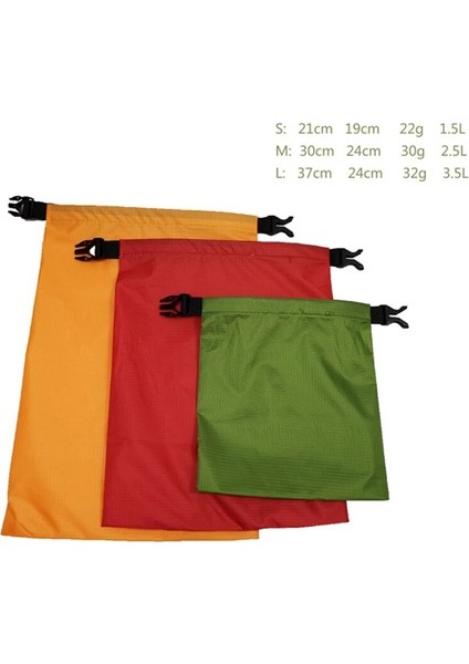 Bir Stil 1.5l.5l.5l Kuru Çanta Paketi Çuval Yüzme Rafting Kayaking Trekking Yüzer Yelkenli Su Direnci Depolama Çanta (Yurt Dışından) fiyatları