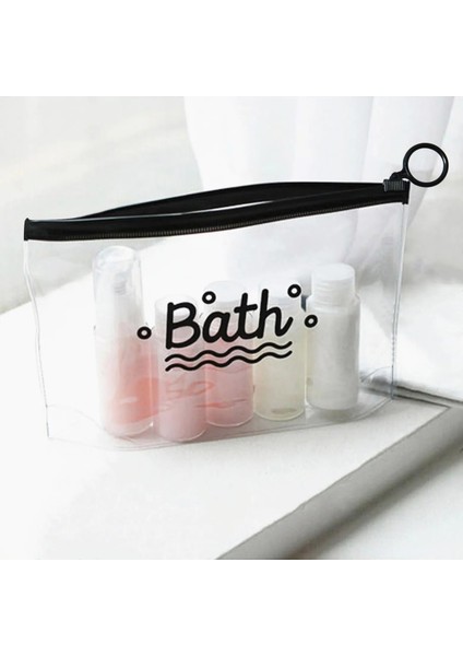 1 L Tarzı Kadın Temizle Yüzme Çantaları Pvc Saklama Torbaları Spor Seyahat Organizatör Kılıfı Su Geçirmez Banyo Yıkama Torbası (Yurt Dışından) indirimleri