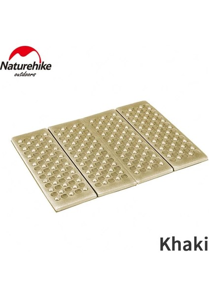 Haki Stili Naturehike Açık Ultralight Katlanır Mat 36G Taşınabilir Xpe Yumurta Yuva Minderi Kamp Çadırı Nem Pedi Rahat 2 Renk (Yurt Dışından)