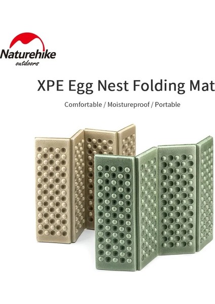 Haki Stili Naturehike Açık Ultralight Katlanır Mat 36G Taşınabilir Xpe Yumurta Yuva Minderi Kamp Çadırı Nem Pedi Rahat 2 Renk (Yurt Dışından) fiyatları