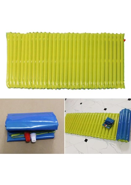 B Koltuk Minderi Stili Ultralight Tek Oyunculu Hava Acil Şişme Yatak Açık Yastık Tüp Kamp Plaj Neme Dayanıklı Sıcak Uyku Pedi (Yurt Dışından)