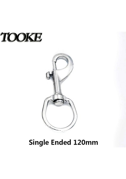 Tek Uçlu 120MM Stil Scuba mm Paslanmaz Çelik Yumurta Hızlı Karabina Uçlu Dalış Cıvatası Geçmeli Klip Kanca Bcd Aksesuarları Dalış Ekipmanları (Yurt Dışından)
