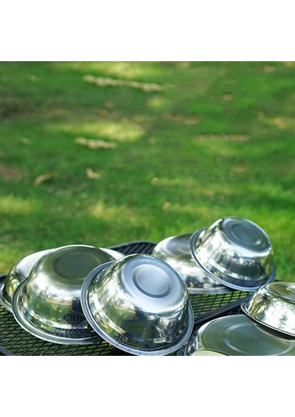 C3 Stili Et Paslanmaz Çelik Kamp Karışıklık Kiti Açık Taşınabilir Sofra Plaka Kase ile Saklama Çantası Kamp Tencere Kase (Yurt Dışından) indirimleri