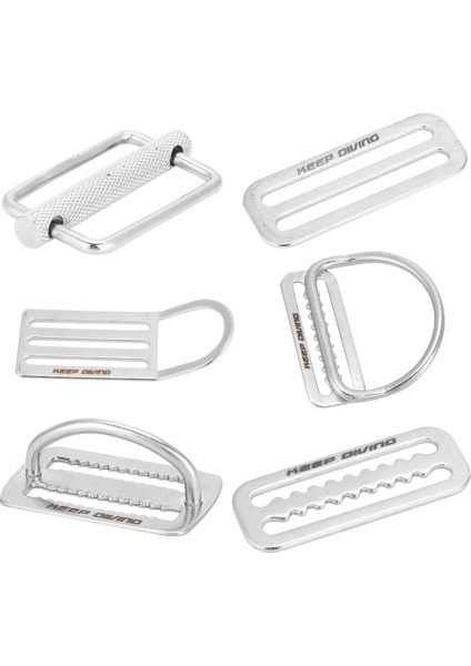 5 Stili Yazın Tutun Dalış Dalış Halkası Paslanmaz Çelik D-Halkası Slayt Toka Askı Kemer Kaleci Dalış Tüplü Slayt Toka Dalış Aksesuarı (Yurt Dışından) fiyatları