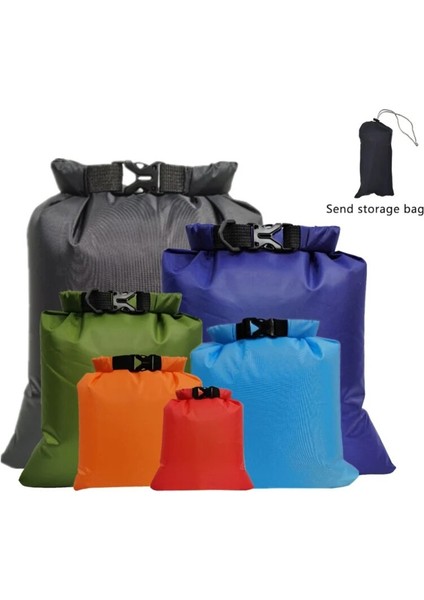 B Tarzı 6 Adet Su Geçirmez Kuru Çanta Paketi Çuval L Yüzme Rafting Kayaking Trekking Yüzen Yelken Kano Tekne Çantası (Yurt Dışından) fiyatları
