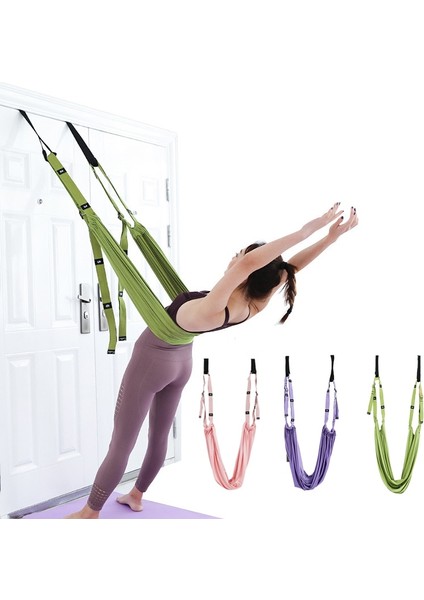 C-Gül Tarzı Ayarlanabilir Hava Yoga Kayışı Hamak Salıncak Germe Anti-Yerçekimi Ters Çevirme Egzersizleri Çok Katmanlı Kemer Yoga Esneklik Eğitmeni (Yurt Dışından) fiyatları