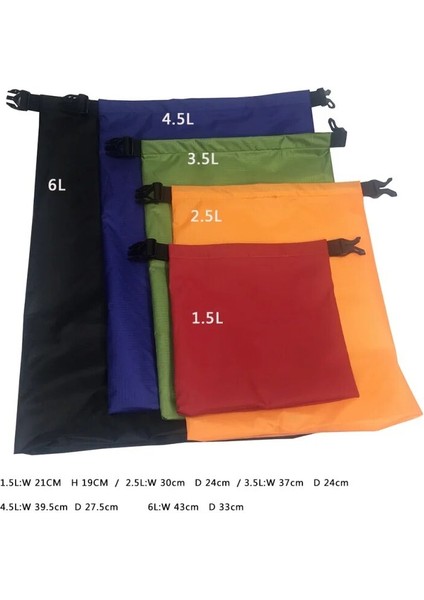 1 Adet Siyah Stil Et Açık Yüzme Su Geçirmez Çanta Kamp Rafting Depolama Kuru Çanta Nehir Trekking Için Ayarlanabilir Askı Kancalı (Yurt Dışından) fırsatları