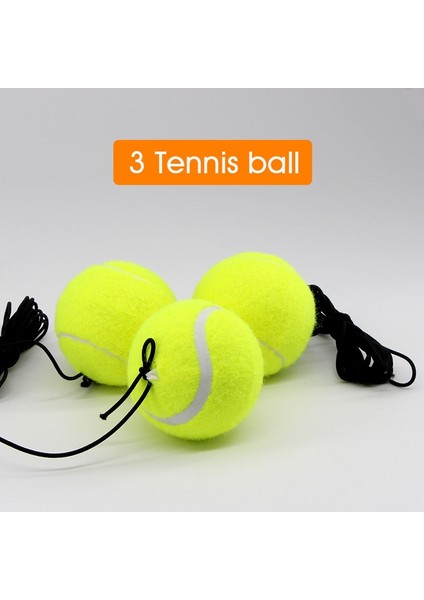 3 Adet Top Stili Ileri Düzey Tenis Antrenörü Ipli Antrenman Antrenmanı Line ile Tenis Genç Antrenman Tenis Topu Aşk Sporları (Yurt Dışından)