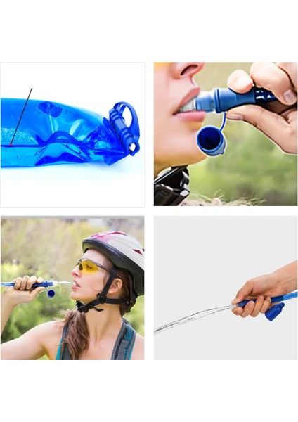 2l ve 500ML B Stili Folding Collapsible Water Bottle 250ML 500ML Soft Flask Tpu Free For Running Hydration Pack Waist Bag Vest SD09 SD10 (Yurt Dışından) modelleri