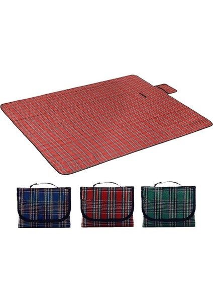 Kırmızı Stil 150X80 cm 2 Boyutlu Katlanır Kamp Mat Açık Bea Hafif Su Geçirmez Uyku Kamp Pedi Neme Dayanıklı Ekose Battaniye (Yurt Dışından) fırsatları