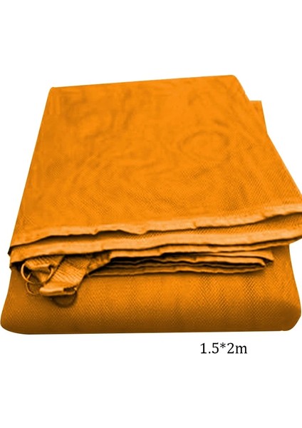 Turuncu Tarzı 2X2M Yeni Katlanabilir Kamp Mat Ultralight Su Geçirmez Çadır Tarp Polyester Mat Battaniye Kamp Yürüyüş Için Kanopiler (Yurt Dışından)