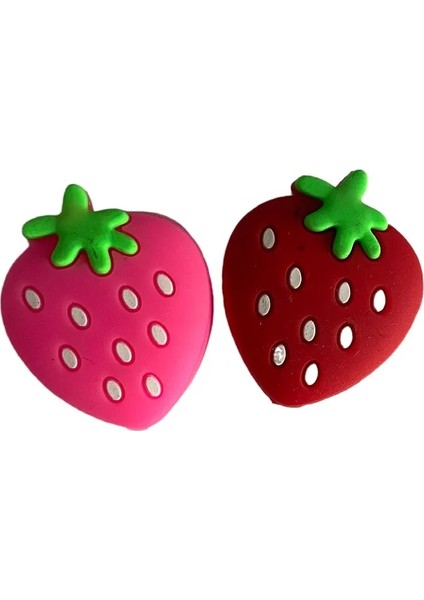 Pembe Tarzı Yeni Çilek Tenis Raketi Titreşim Sönümleyiciler Silikon Teock Soğurucu (Yurt Dışından) indirimleri