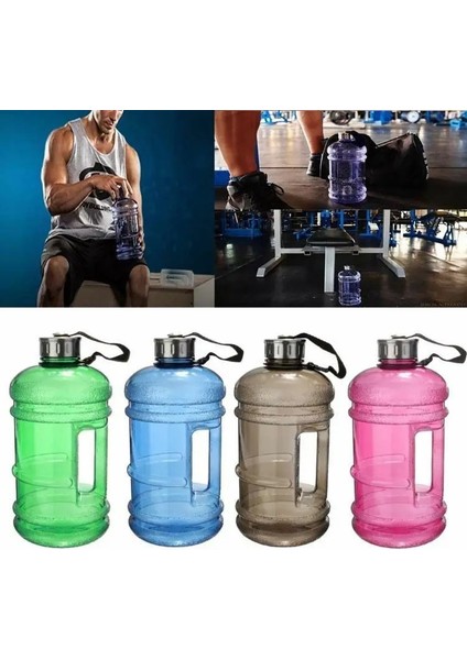 Pembe Tarzı 2.2l Büyük Kapasiteli Içecek Spor Su Şişesi Çalkalayıcı Açık Seyahat Sızdırmaz Açık Bisiklet Büyük Bardak Sürahi Tırmanma (Yurt Dışından) modelleri