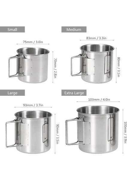 Su Bardağı Stili L Kamp Titanyum Tava Ultralight Titanyum Tava Kase Su Bardağı Açık Sofra Tencere Gereçler Kızartma Tavası (Yurt Dışından)