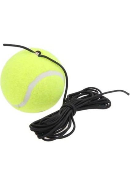 Elastik Halatlı Tekli Eğitim Te Topları Süpürgelik Müsabakaları Anti-Stres Kendi Kendine Çalışma Ribaund Egzersizi Plaj Te Topu (Yurt Dışından)