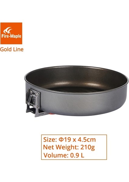 Altın Çizgi Stili Fire Maple Gold Line 0.9l Yapışmaz Tava Açık Kamp Yürüyüş Tava Yapışmaz Kaplama ile Frian 210G (Yurt Dışından) modelleri
