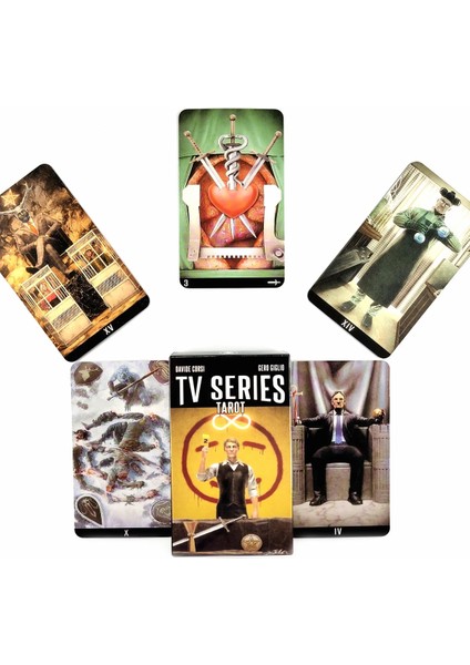 Cinayet Taç Tarzı En Son Yüksek Li Tv Dizisi Tarot Kartları Fal Rehberliği, Kehanet Güverte Tahta Oyunu, Pdf Rehberi ile Boş Zaman Partisi (Yurt Dışından) fiyatları