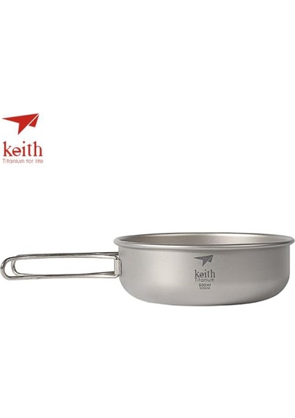 300ML TI5323 Stili Keith Kamp Titanyum Kaseler Titanyum Katlanır Kulplu Katlanır Kaseler Tencere Sofra Takımı Çatal TITI5326 (Yurt Dışından) modelleri