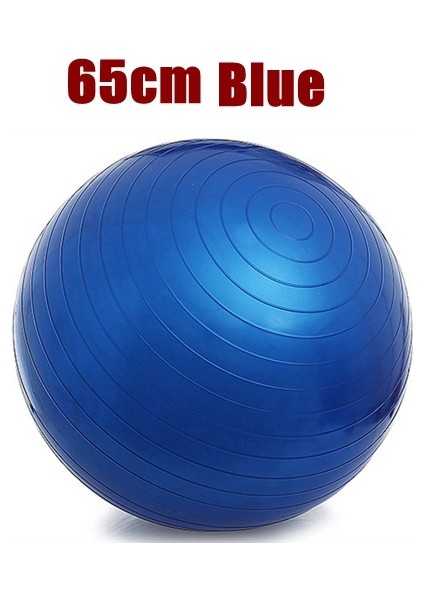 65CM Mavi Stil 55CM 65CM 75CM Yoga Topu Pvc Kalınlaştırıcı Fitness Topu Yoga Topu Pilates Topu (Yurt Dışından)