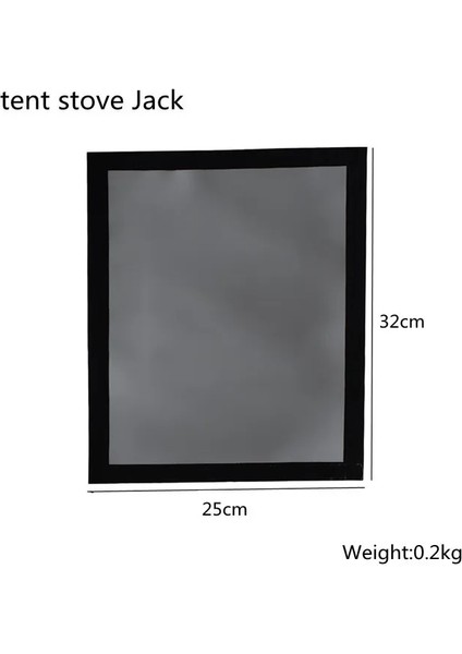 Çadır Sobası Jack B Tarzı Kamp Çadırı Odun Sobası Aksesuarları Taşınabilir Ultra Hafif Odun Sobası Baca Boruları Yürüyüş Pişirme Odun Sobası Aksesuarı (Yurt Dışından)