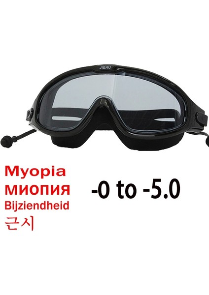 Pembe Miyopi -2.0 Tarzı Yüzme Miyopi Reçeteli Gözlükler Yüzme Maskesi Buğu Önleyici Optik Saydam Yüzme Google (Yurt Dışından) fiyatları