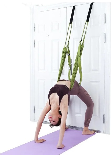 No.1 Tarzı Yoga Hava Hamak Kadın Salıncak Ayarlanabilir Hava Yoga Kayışı Asılı Hamak Elastik Streç Amut Halat Eğitim Cihazı (Yurt Dışından) fırsatları