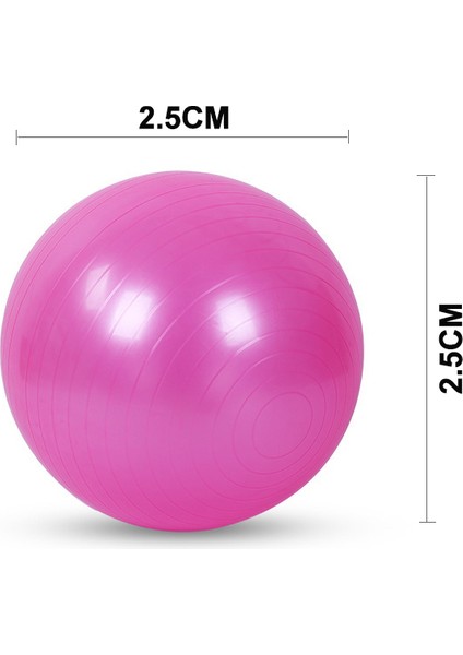 25CM Pembe Tarzı 25CMCMCMCM Denge Yoga Topu Egzersiz Ev Fitness Topu Yoga Pilates Eğitimi Spor Ekipmanları Kadın Için (Yurt Dışından)