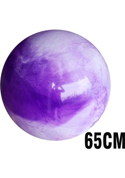 65CM C-Mor Tarzı Yoga Topları Daha Kalın Bulutlar Renkli Pilates Fitness Salonu Dengesi Fitball Egzersiz Egzersiz Topu 55CM 65CM 75CM (Yurt Dışından)