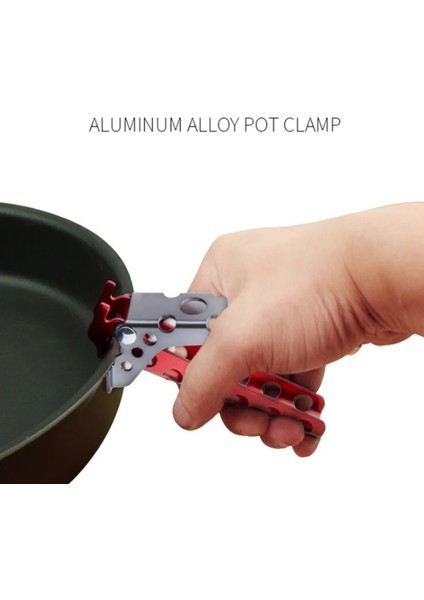 R Stili Kamp Tencere Tavası Tutucu Kolu Kase Tutucu Outdkware Sofra Anti-Güveç Tencere Tavası Tutucu Tutucu Yeni Varış (Yurt Dışından) modelleri