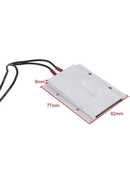 12V 70 Derece Tarzı Tc Isıtma Elemanı 12V 24V 110V 220V Sabit Sıcaklık Termistör Hava Isıtma Sensörü Alüminyum Saç Kurutma Makinesi Kıvırcıklaştırıcılar Isıtıcı (Yurt Dışından)
