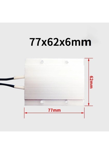 12V 70 Derece Tarzı Tc Isıtma Elemanı 12V 24V 110V 220V Sabit Sıcaklık Termistör Hava Isıtma Sensörü Alüminyum Saç Kurutma Makinesi Kıvırcıklaştırıcılar Isıtıcı (Yurt Dışından)