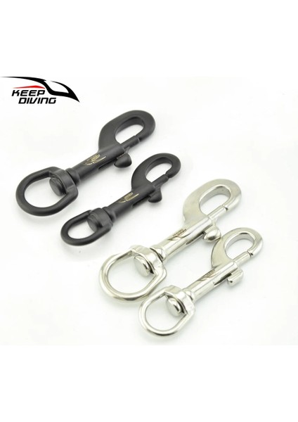 1 Adet 90MM Siyah Stil Tutun Dalış Paslanmaz Çelik Cıvata Yaylı Kanca Klip Dalış Kancası Bcd Aksesuarları Dalış Ekipmanı (Yurt Dışından) fiyatları
